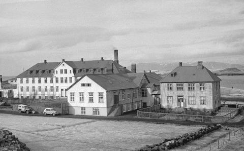 Kleppsspítali árið 1957